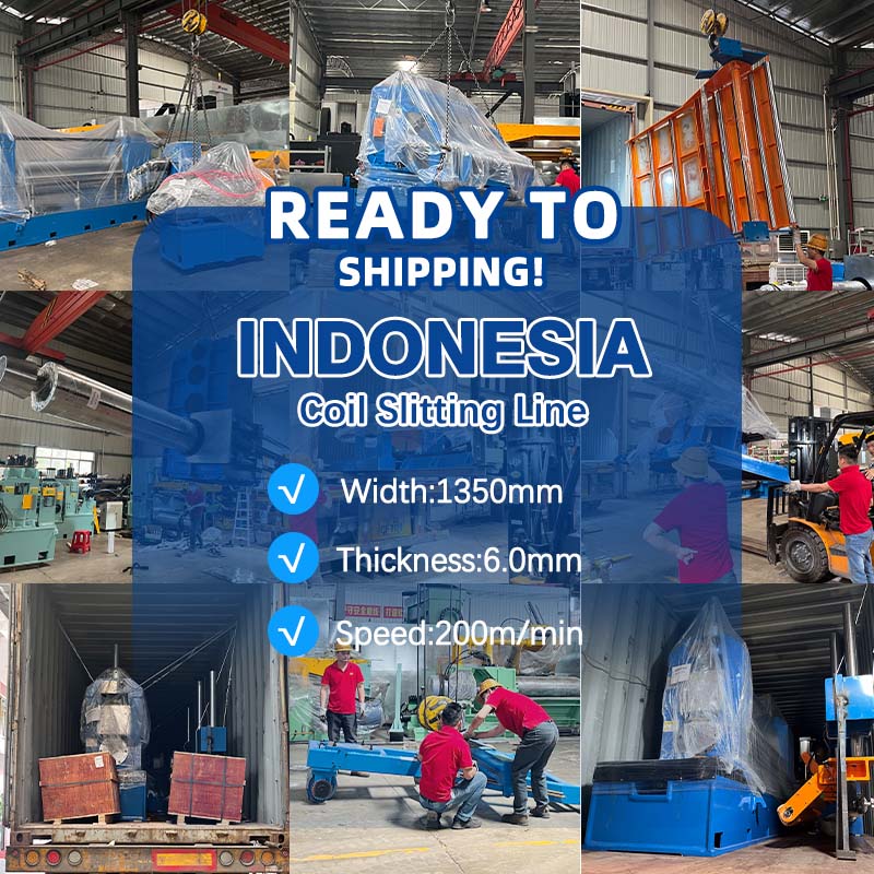 Nou caz: linie de tăiere a bobinei cu calibru greu spre Indonezia