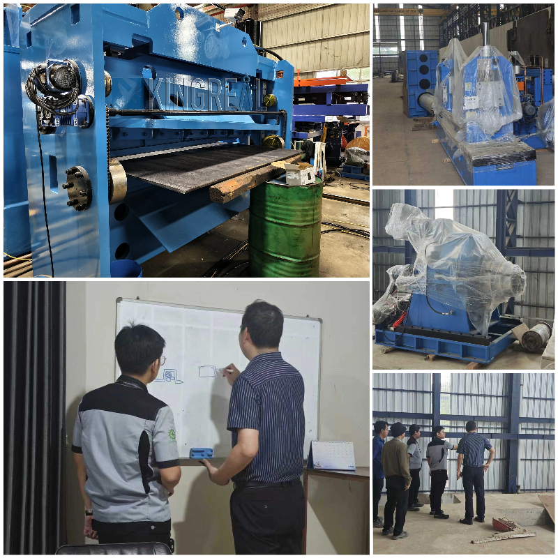 Mașină de tăiat oțel la lungime în Indonezia