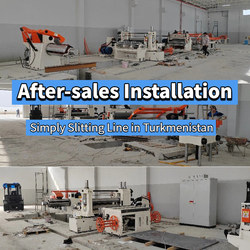Instalare post-vânzare: Simply Slitting Line în Turkmenistan