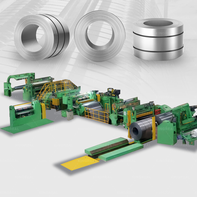 Linie de tăiere longitudinală a bobinei