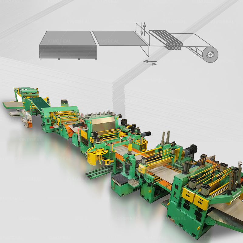 Mașină de tăiat bobină la foaie la lungime