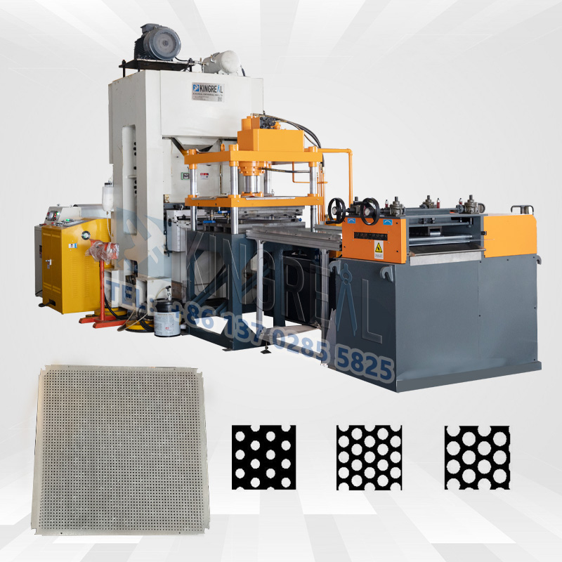 Linie de producție completă automată a metalelor perforate