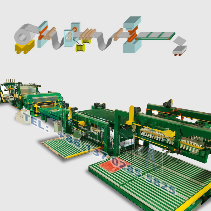 Linie de producție tăiată la lungime de înaltă precizie