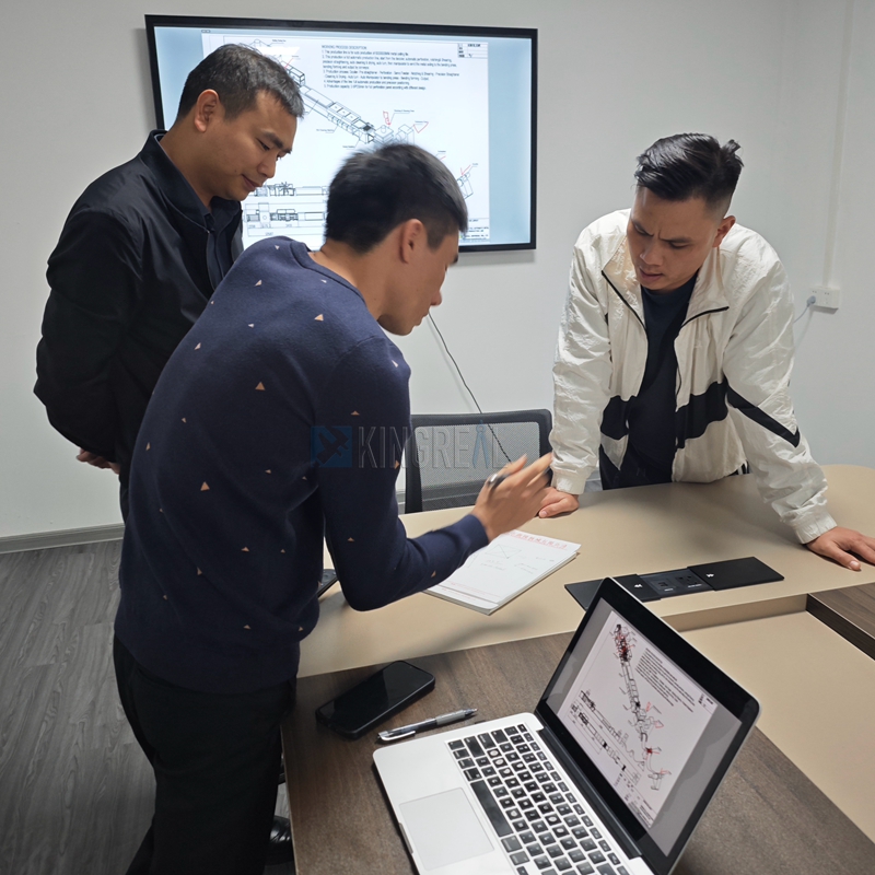 high speed cut to length line