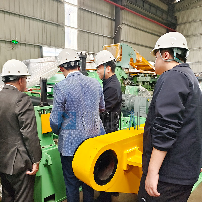 copper strip coil slitting line