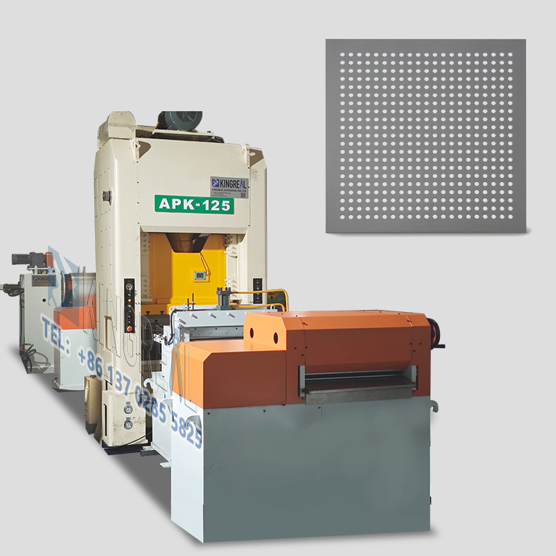 perforated sheet making machine