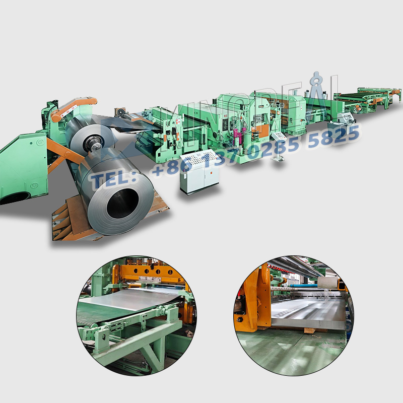 Mașină de tăiat la lungime medie